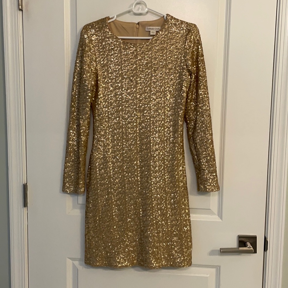 COLDWATER CREEK SEQUIN DRESS - Size 4